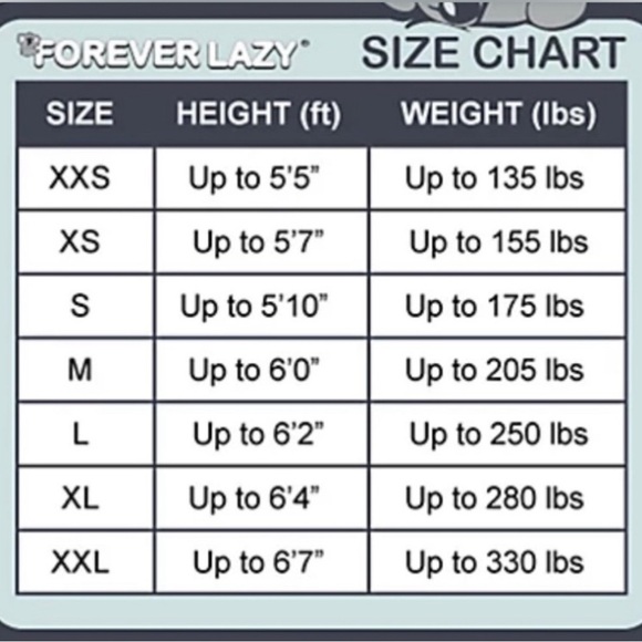 Forever Lazy Fleece Unisex Onesie with Pocket, Hood & Removable Feet - Picture 8 of 12